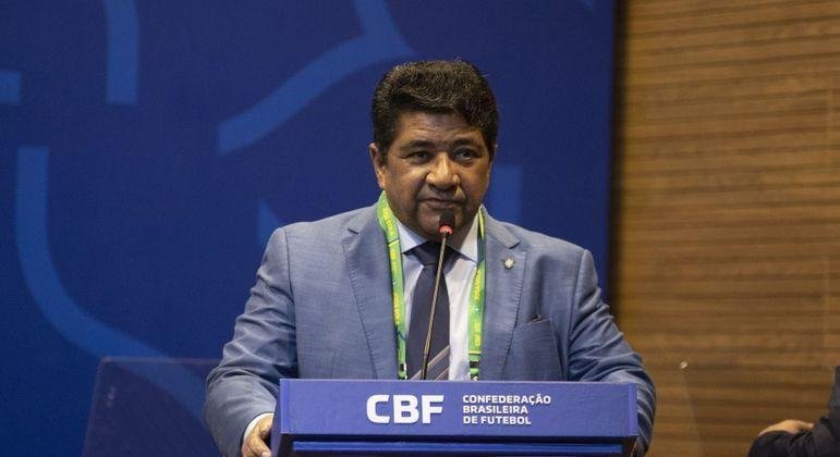 Ednaldo Rodrigues &eacute; o atual presidente da CBF