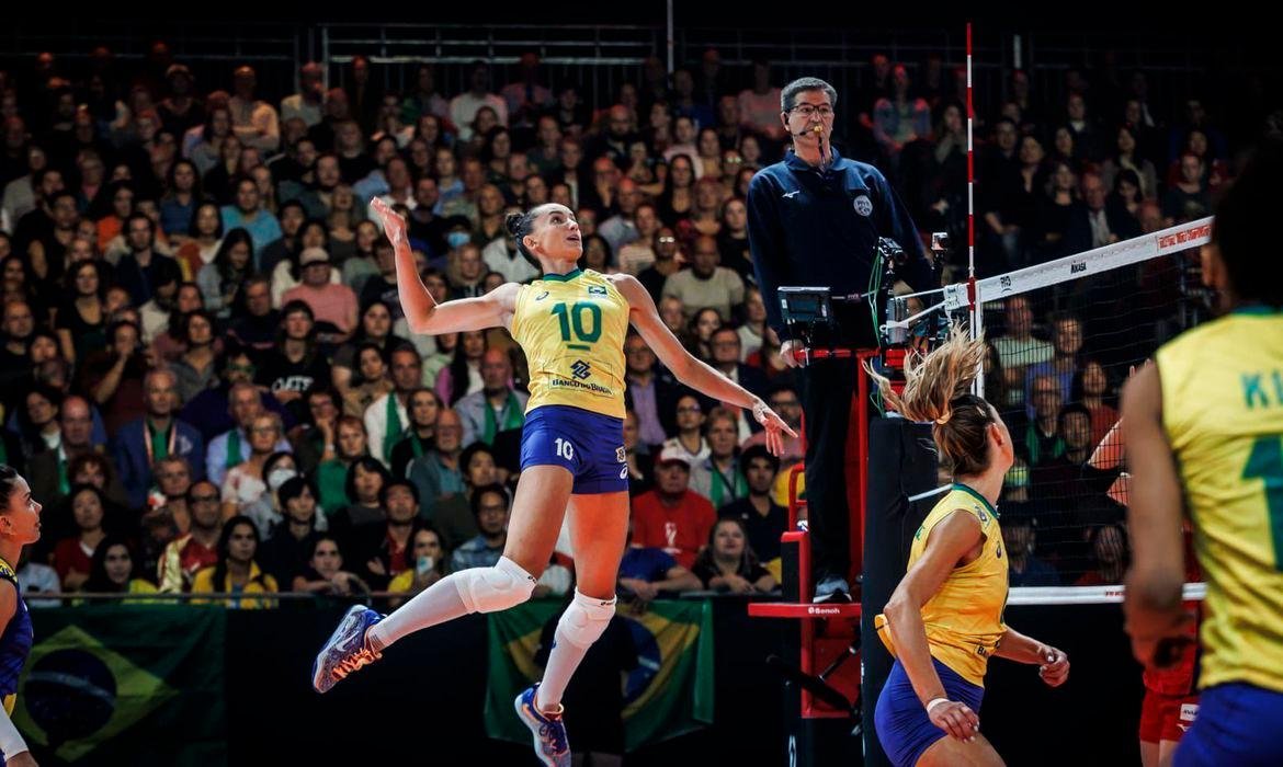 Brasil derrotou o Jap&atilde;o nas quartas de final do Mundial de V&ocirc;lei Feminino