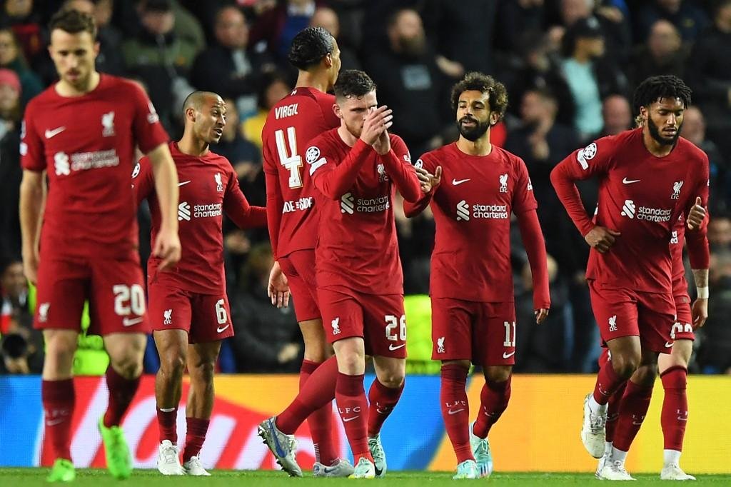 Salah foi nome do jogo, com tr&ecirc;s gols