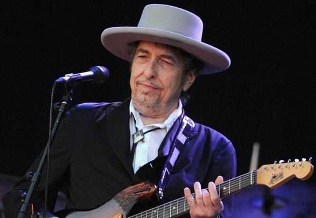M&uacute;sico e escritor Bob Dylan