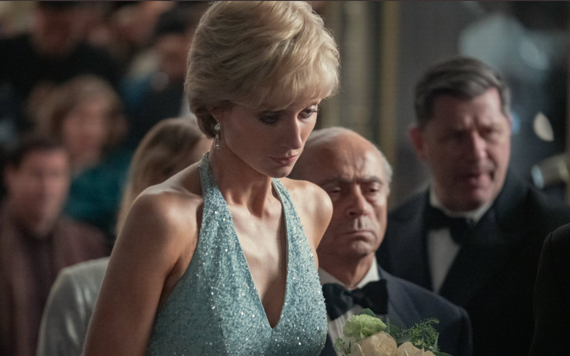 A atriz francesa Elizabeth Debicki como Princesa Diana na quinta temporada de 'The Crown'
