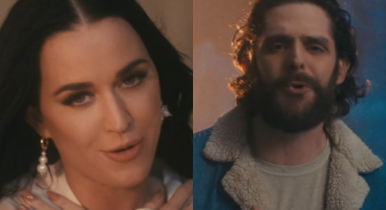 Katy Perry est&aacute; de volta com colabora&ccedil;&atilde;o do cantor country Thomas Rhett