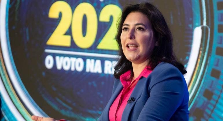A senadora Simone Tebet (MDB-MT)