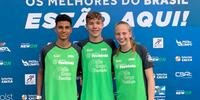 Matheus, Oberdan e Clara representaram a Equipe de Atletismo Colégio Teutônia/Languiru/Sicredi