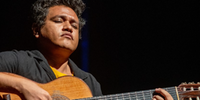 O multi-instrumentista Pedro Franco se apresenta neste domingo, dia 23, às 17h, no CHC Santa Casa
