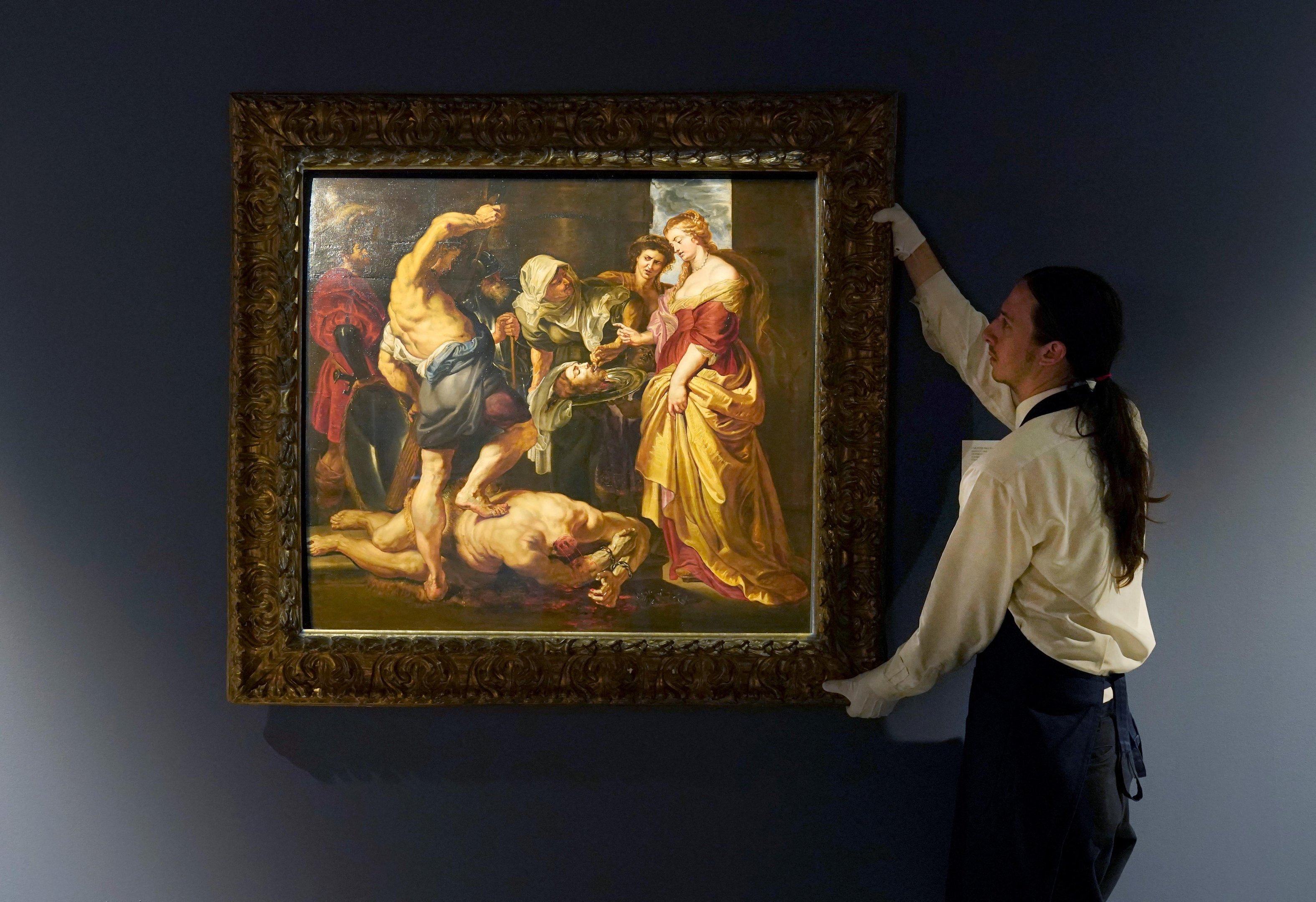 Pintura de Peter Paul Rubens a ser leiloada