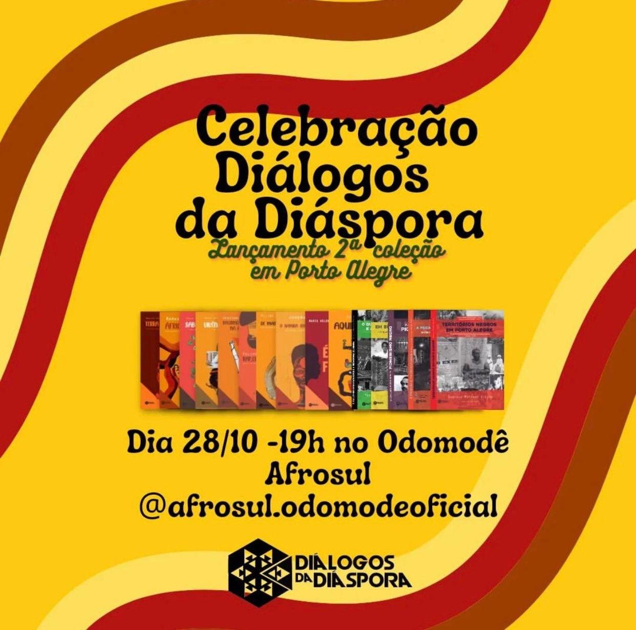 Lan&ccedil;amento da segunda cole&ccedil;&atilde;o da Di&aacute;logos da Di&aacute;spora ser&aacute; nesta sexta no Odomod&ecirc;