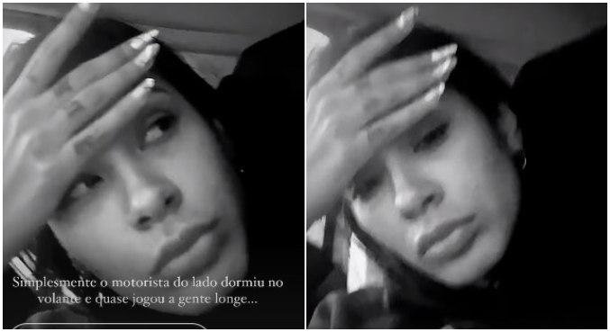 Cantora deu detalhes do acidente nas redes sociais