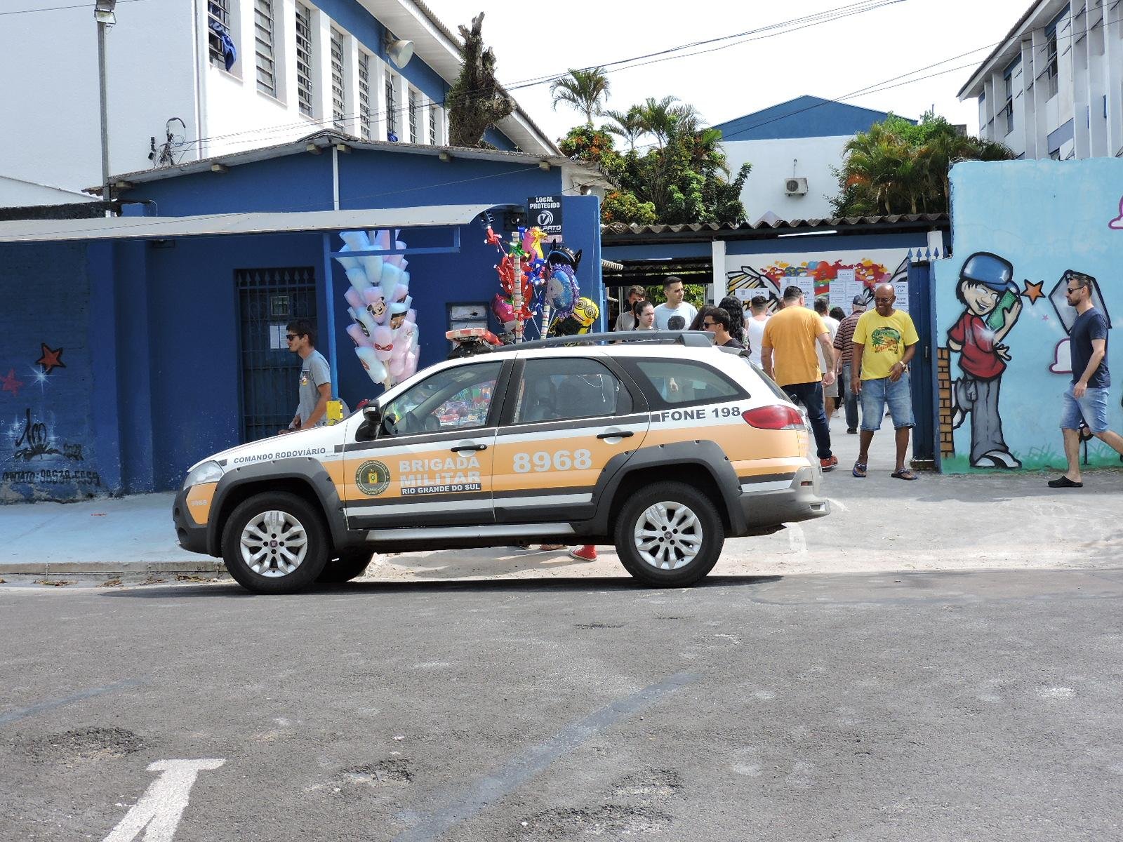 Uma pessoa tamb&eacute;m foi detida pelo cometimento de boca de urna no bairro Esp&iacute;rito Santo