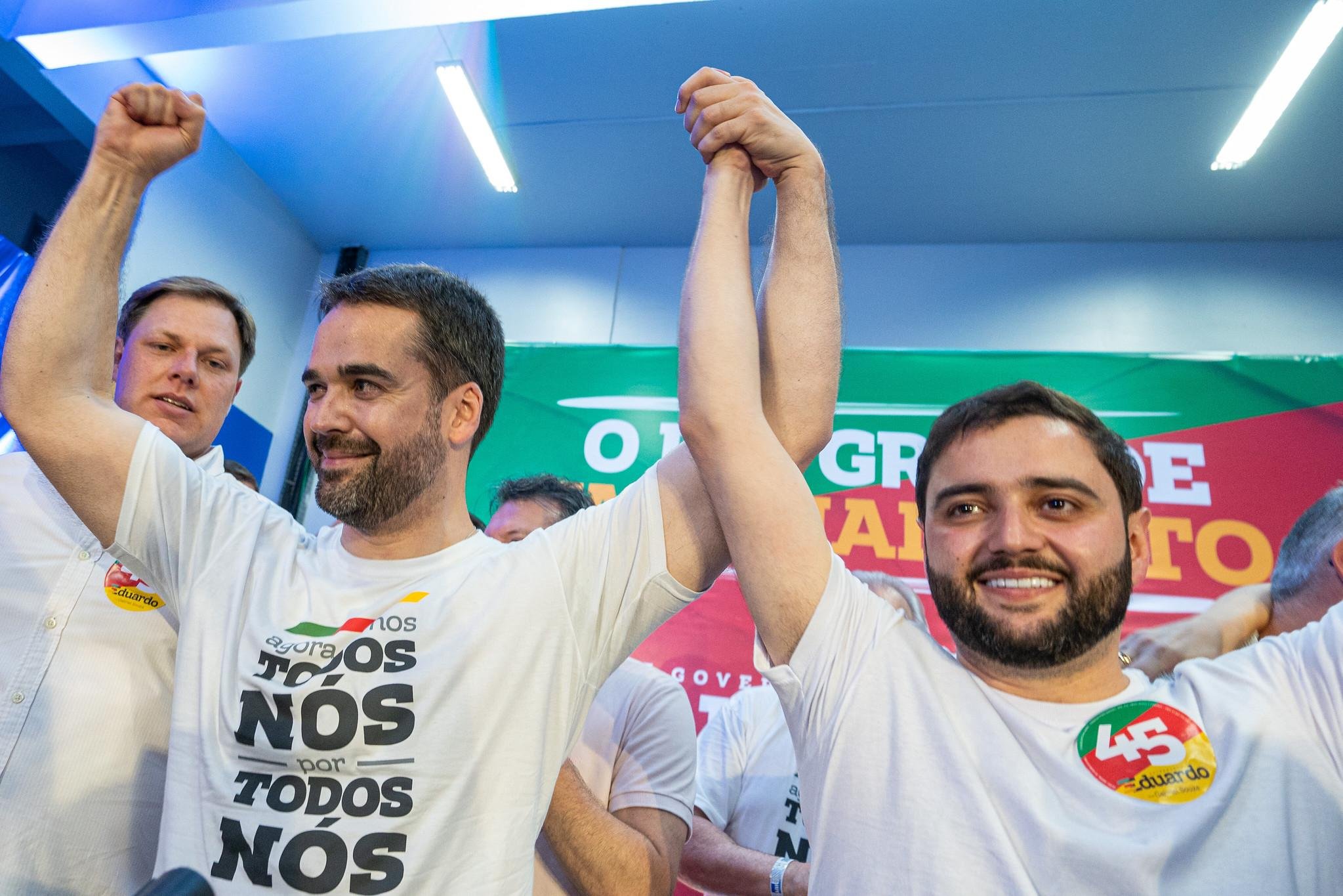 Eduardo Leite foi eleito com 57,12% dos votos