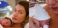Gabriela Pugliese anuncia nascimento do filho