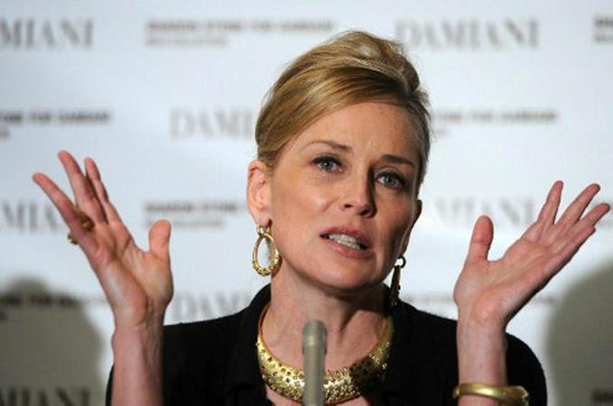 Sharon Stone descobre tumor ap&oacute;s receber diagn&oacute;stico errado