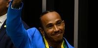 Lewis Hamilton recebeu o título de cidadão honorário do Brasil