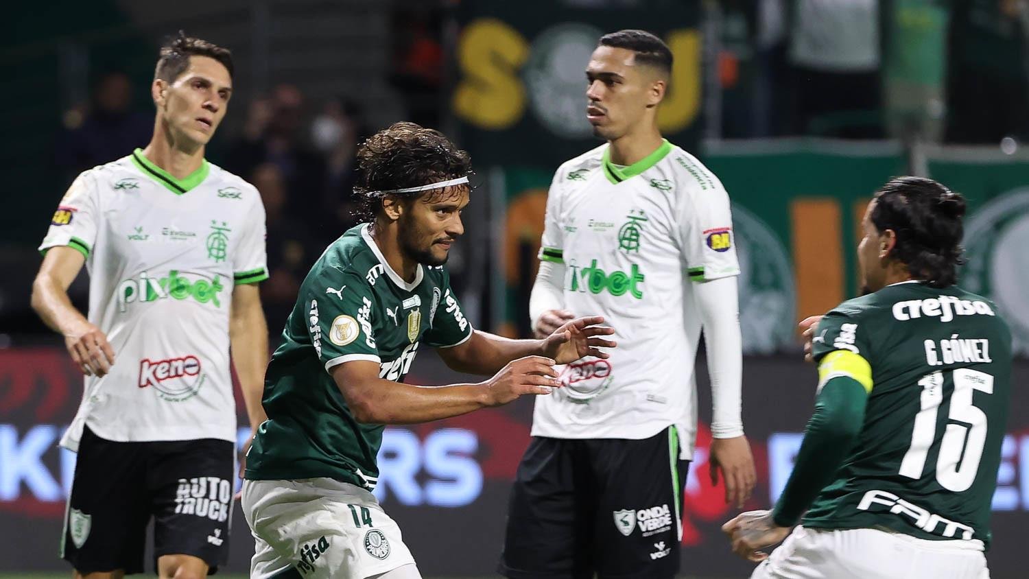 Nada de faixa carimbada, Palmeiras garantiu tr&ecirc;s pontos