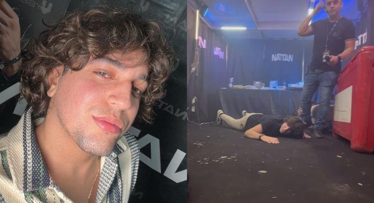 Show do cantor Nattanzinho na cidade de Floriano, no Piau&iacute;, &eacute; interrompido por tiroteio