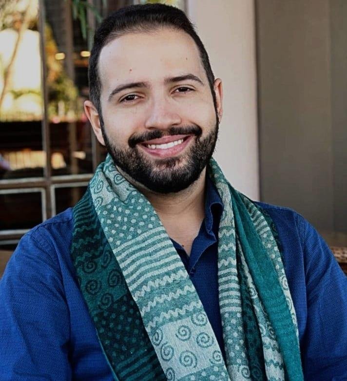 Eduardo Jaques, um dos criadores do Farol Liter&aacute;rio em Torres