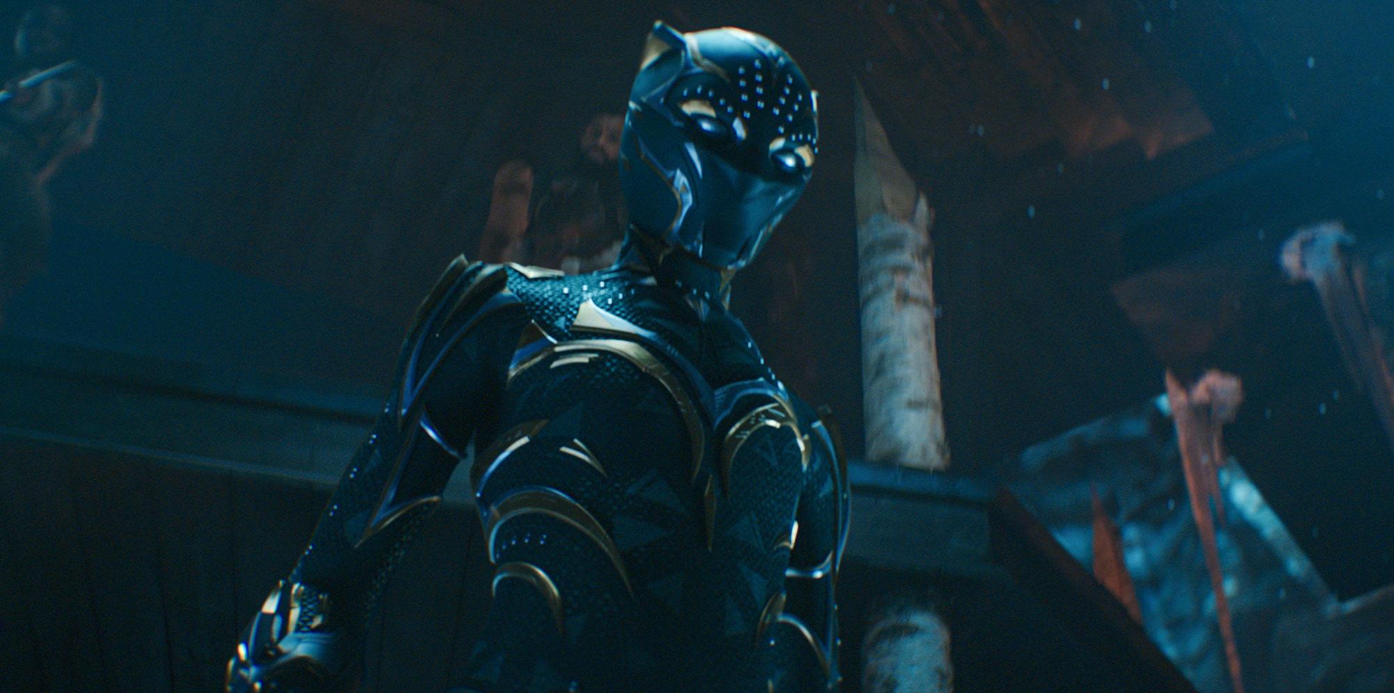 O filme tamb&eacute;m &eacute; de origem, ao introduzir o novo Pantera Negra no Universo Marvel