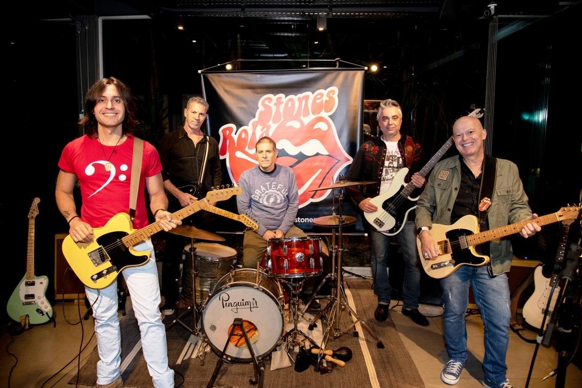 A Rola Stones &eacute; a mais antiga banda cover dos Rollling Stones no Brasil