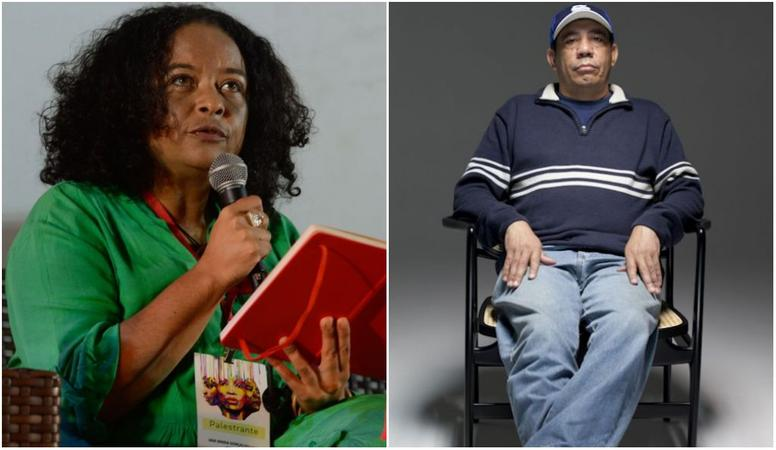 Ana Maria Gon&ccedil;alves e S&eacute;rgio Vaz em Porto Alegre na festa liter&aacute;ria