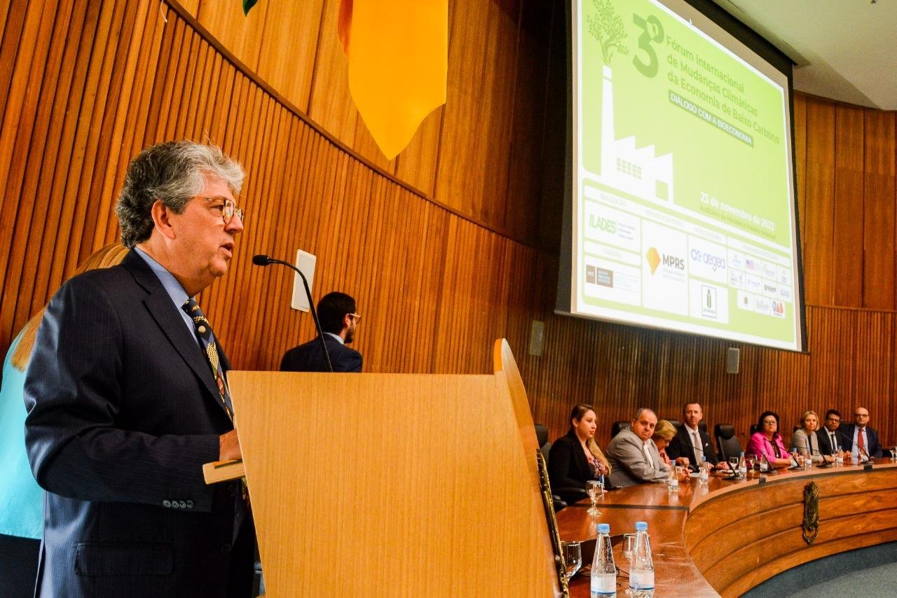 Marcino Fernandes, presidente do Ilades, ressaltou a sustentabilidade como principal norteador do evento