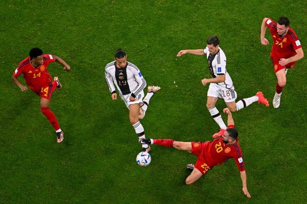 No grande confronto at&eacute; aqui Espanha e Alemanha empataram em 1 a 1