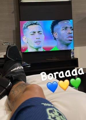 Atacante ficou no hotel onde faz tratamento para se recuperar