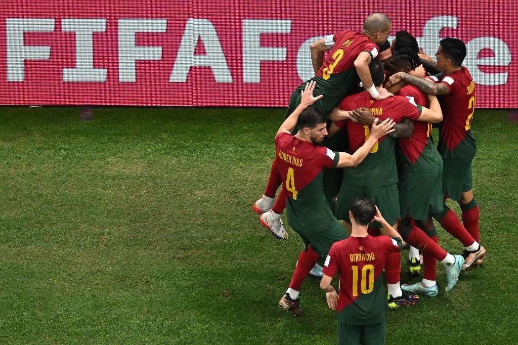 Portugal venceu Uruguai por 2 a 0 nesta segunda-feira