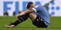 Uruguaios choraram no gramado do estádio Al Janoub