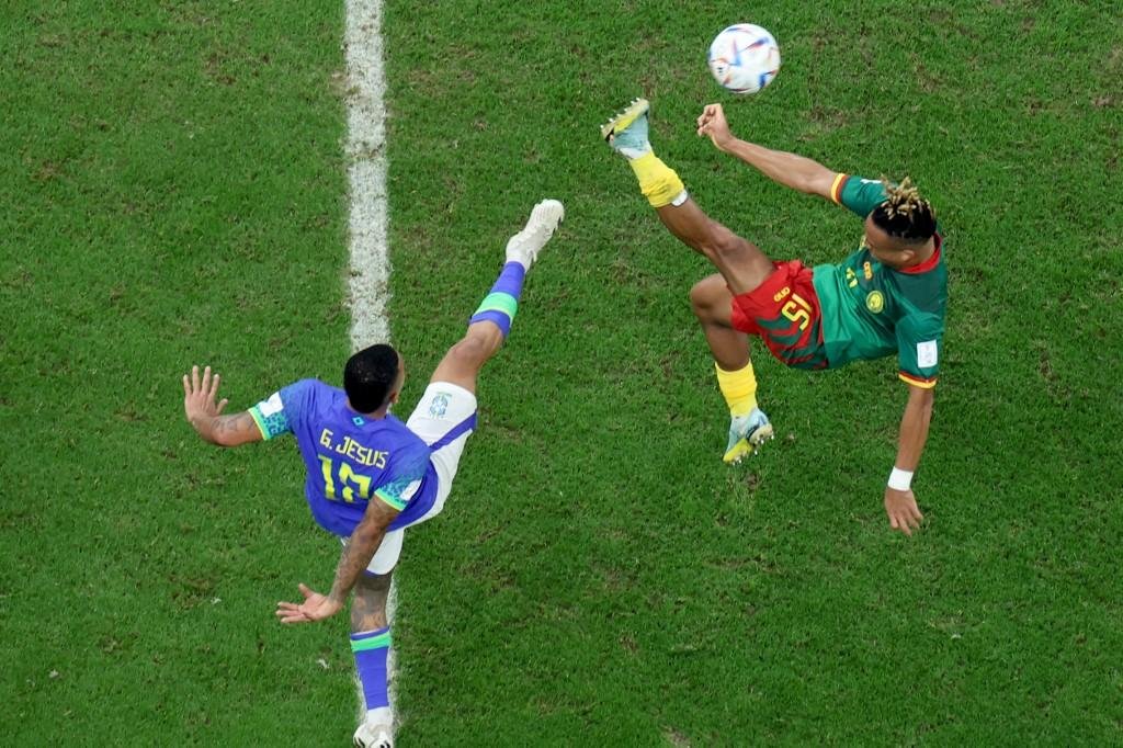 Brasil acabou surpreendido por Camar&otilde;es