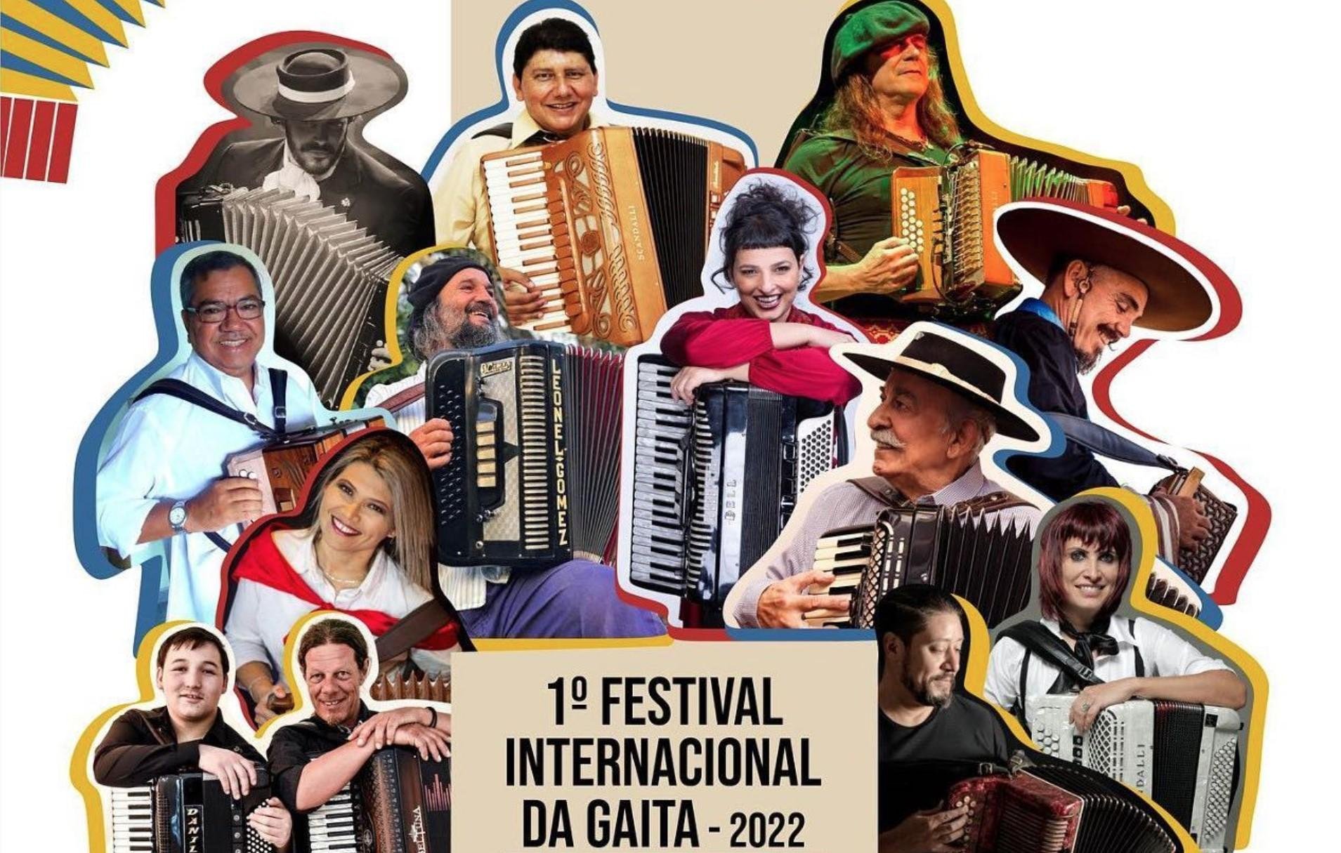 Festival busca fomentar, difundir e celebrar o instrumento s&iacute;mbolo do Rio Grande do Sul: a gaita