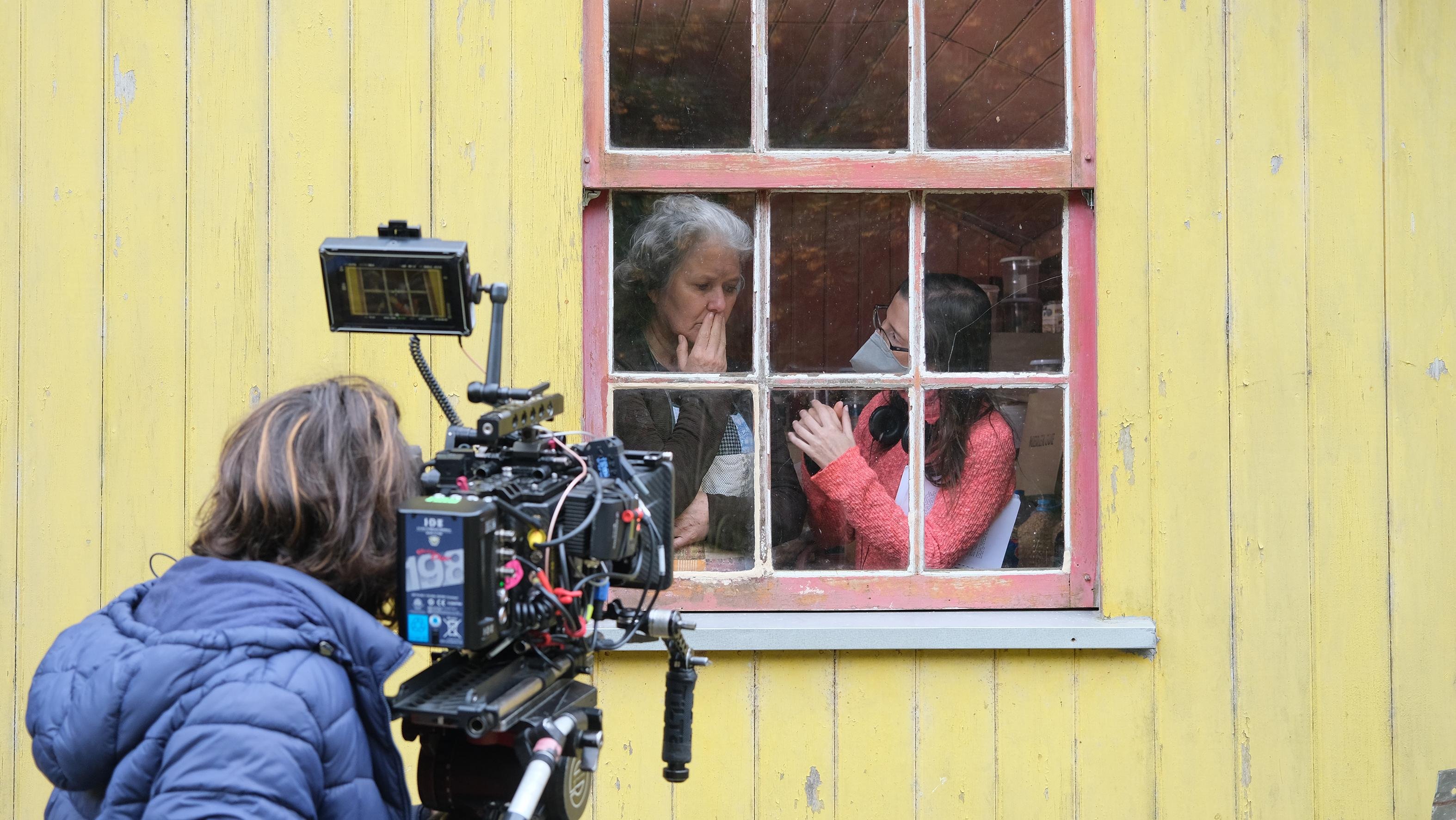 Bastidores do filme "At&eacute; Que a M&uacute;sica Pare"