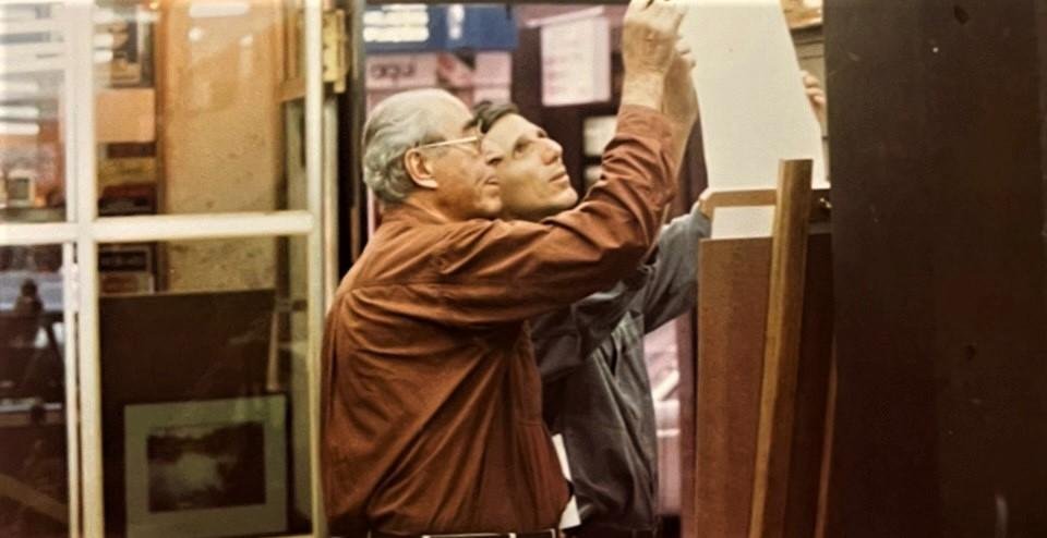 Carlos Zilio e Ibere Camargo