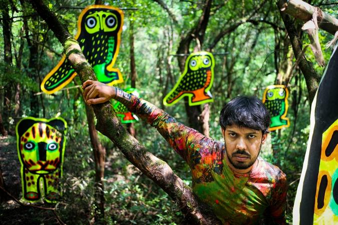Xadalu Tup&atilde; Jekup&eacute;, um artista visual urbano ind&iacute;gena contempor&acirc;neo do RS