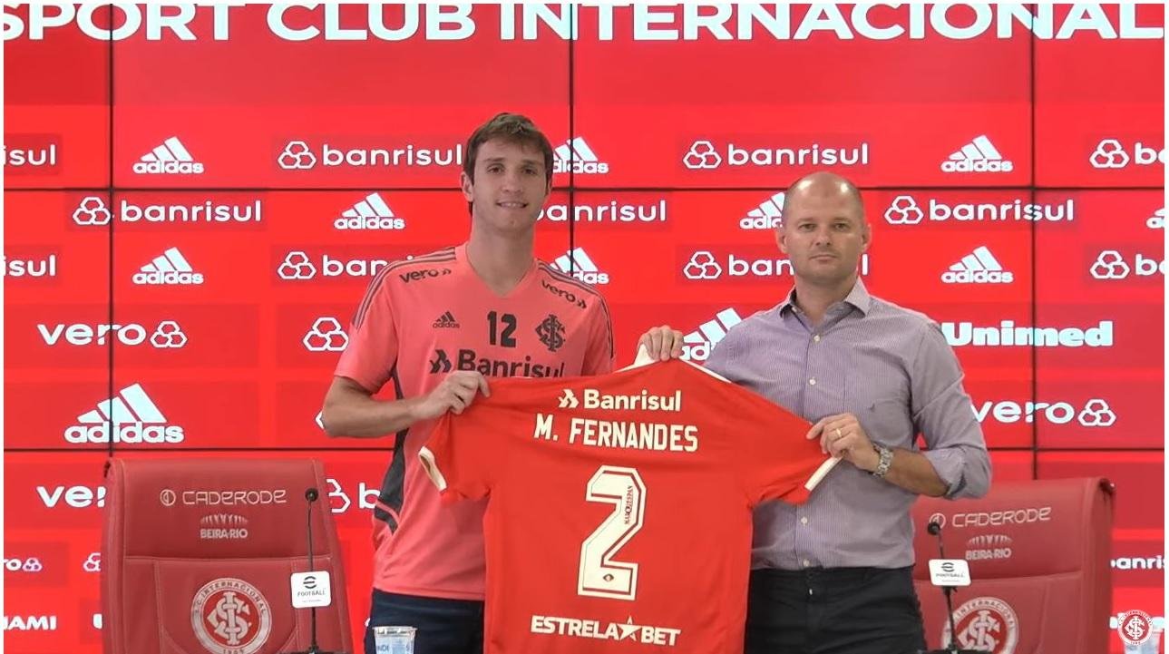 Atleta assinou contrato por 1 ano com o Internacional