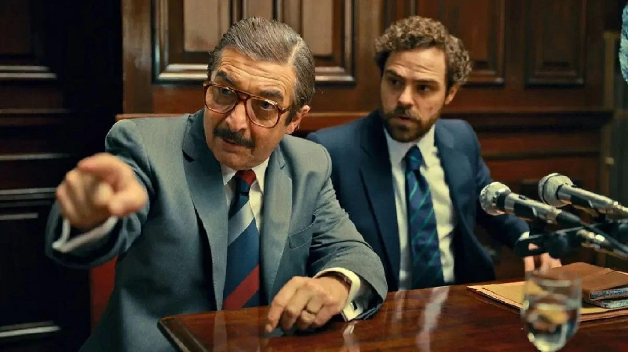 Produ&ccedil;&atilde;o 'Argentina 1985', com Ricardo Dar&iacute;n e Juan Pedro Lanzani