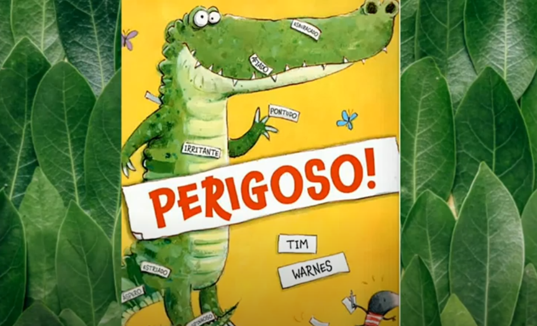 Apenas um livro infantil aparece na lista: "Perigoso!", de Tim Warnes