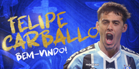 Felipe Carballo é o novo reforço do Grêmio