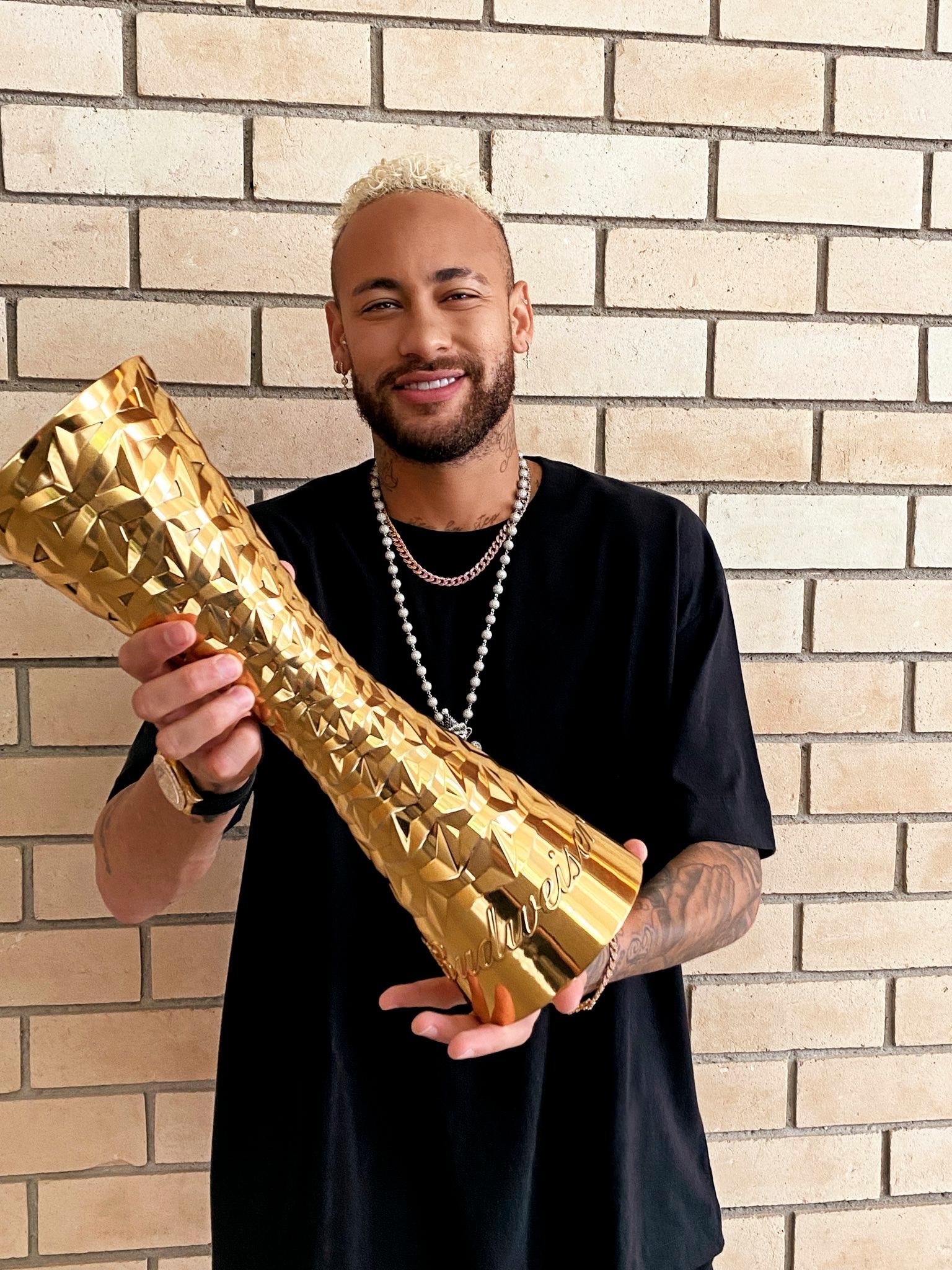 Neymar participou de premia&ccedil;&atilde;o