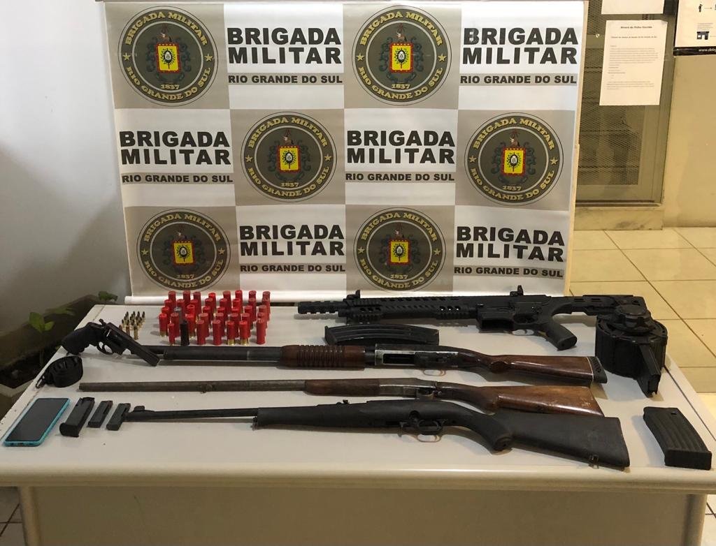 Armas foram descobertas em casa na zona rural de S&atilde;o Francisco de Paula