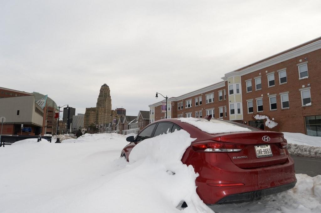 Neve se acumulou em diversos estados