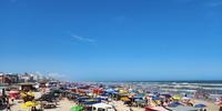 Primeiro domingo do ano lota praias gaúc