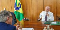 Presidente se reuniu com o ministro das Relações Institucionais, Alexandre Padilha, nesta quarta-feira