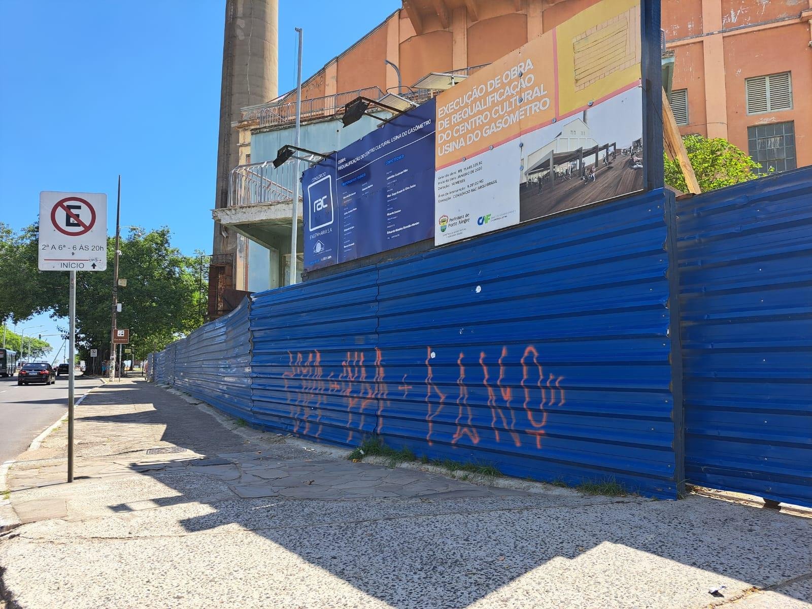 Locais nas proximidades da Usina do Gas&ocirc;metro costumam ser alvos