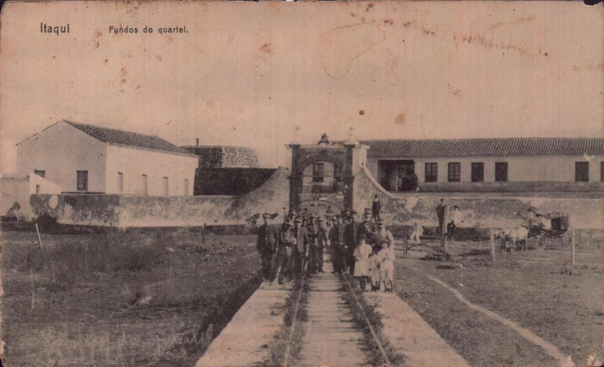 Quartel do 1&ordm; batalh&atilde;o de artilharia montada em Itaqui