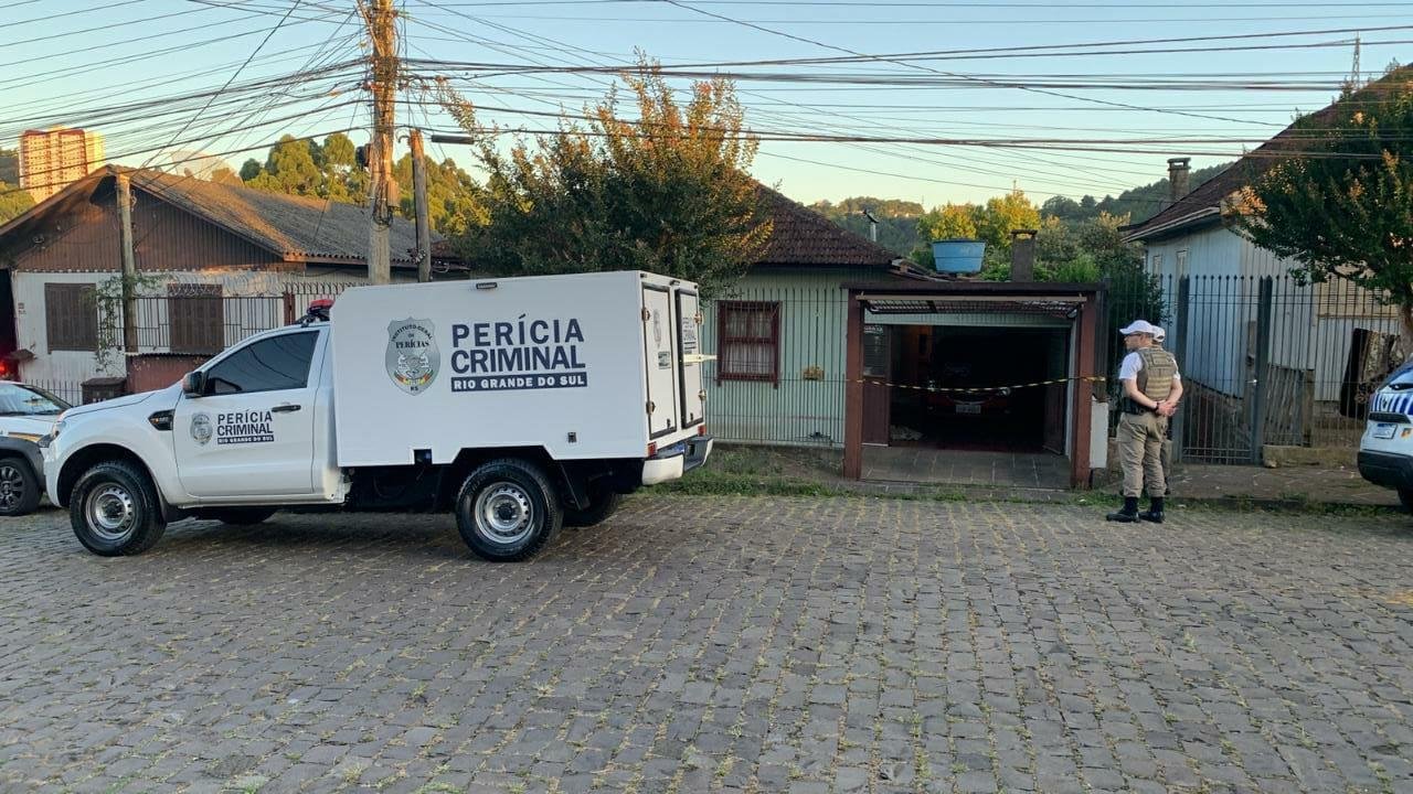 Instituto-Geral de Per&iacute;cias (IGP) foi acionado para coletar provas do crime