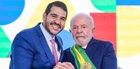 Lula dá posse ao novo ministro da Advocacia-Geral da União, Jorge Messias, no Palácio do Planalto