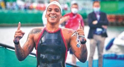 Ana Marcela Cunha, campe&atilde; dos 25km no Mundial de Budapeste, &eacute; esperan&ccedil;a de medalhas no Pan de 2023