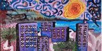 Exposição “(R)EXISTE!” apresenta pinturas, mosaicos, artesanato em recicláveis, fotos, vídeos e desenhos contando a história da atuação do Projeto Ocupação Cultural (POC),