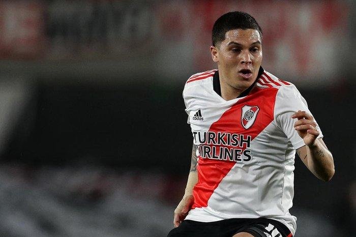 Quintero estava no River Plate