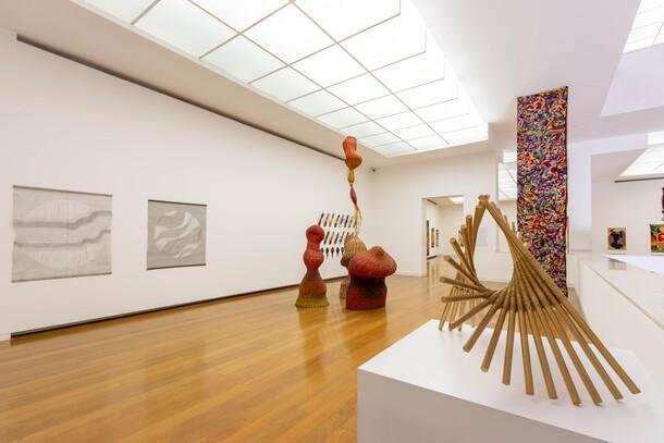 Exposi&ccedil;&atilde;o "Trama: Arte T&ecirc;xtil no Rio Grande do Sul", na Funda&ccedil;&atilde;o Iber&ecirc; Camargo